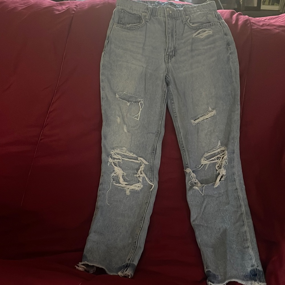 Aero mom jeans